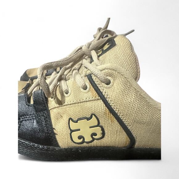 IPath Tan Skate Shoes Cricket Natural Hemp Rubber Sole Size 10 Used Skater - Picture 9 of 10